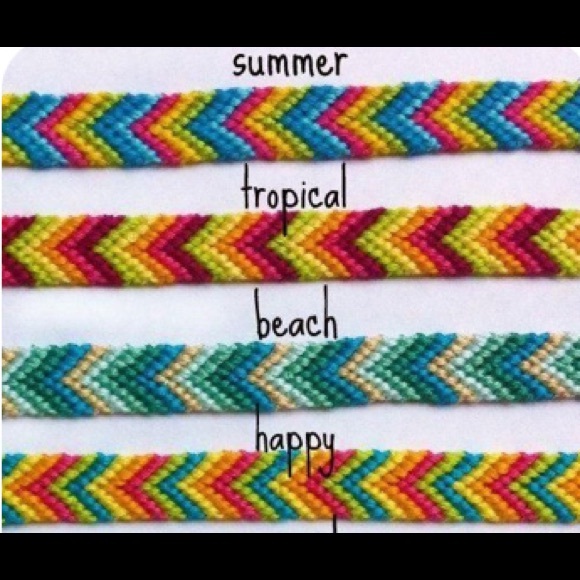 Jewelry - NWT Custom Friendship Bracelets